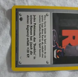 Pokemon Team Rocket’s Hideout 63/64 • 1st Edition • German • lp/mp • Vintage - Image 3