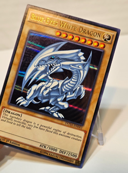 Blue-Eyes White Dragon DUSA-EN043 Ultra Rare 1st Edition Yugioh 2099 - Image 4