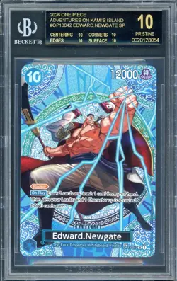 BGS 10 (BLACK LABEL) Edward Newgate (SP Alt Art) OP15 OP13-042 EN One Piece B2 - Image 1