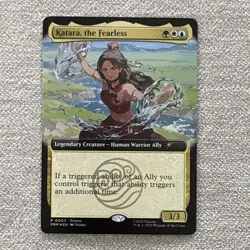 Magic The Gathering X Avatar Katara The Fearless Promo Card San Diego Comic Con - Image 1