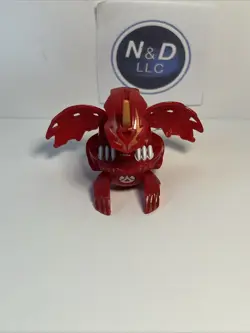 Bakugan Pyrus Apollonir New Vestroia Battle Brawlers 700G W/Card Read RARE - Image 2