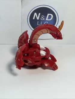 Bakugan Pyrus Apollonir New Vestroia Battle Brawlers 700G W/Card Read RARE - Image 4