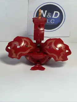 Bakugan Pyrus Apollonir New Vestroia Battle Brawlers 700G W/Card Read RARE - Image 5