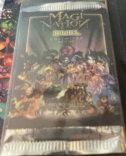 2 Magi Nation Duel Unlimited Edition Sealed Booster Card Blister Packs - Image 3