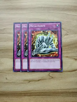 Yu-Gi-Oh! - Metalmorph 3x - Full Playset Of Cards - Image 1