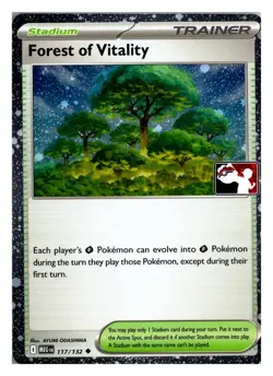 Forest of Vitality 117/132 UC Prize Pack Series Cards Holo NM - Image 1