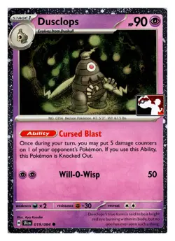 Dusclops 019/064 C Prize Pack Series Cards Holo NM - Image 1