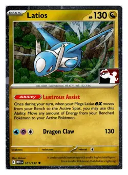 Latios 101/132 UC Prize Pack Series Cards Holo NM - Image 1