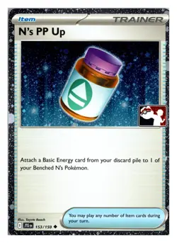 N's PP Up 153/159 UC Prize Pack Series Cards Holo NM - Image 1