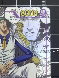 Kuzan Aokiji English Manga OP16-063 One Piece Card Game - The Time Of Battle - Image 4