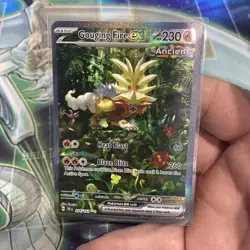 Pokemon TCG Gouging Fire EX Holo Card 204/162SV05: Temporal Forces Nm - Image 2