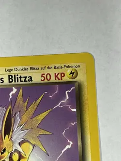 NM- Dark Jolteon Dunkles Blitza Reg Team Rocket German 38/82 Pokemon Card - Image 4