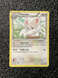 CINCCINO 85/98 - 2011 BW EMERGING POWERS NON HOLO Pokemon CARD - Image 1