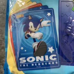 NEW Unopened Sonic the Hedgehog Wendy's UK 2026 collector cards NEW SEALED - Image 2