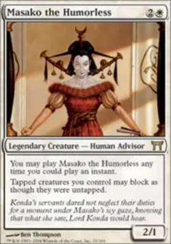 MTG magic cards 1x Masako the Humorless Champions NM-Mint, English - Image 1