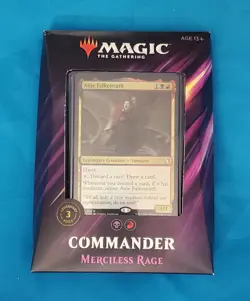 Magic the Gathering MTG Commander 2019 Merciless Rage Deck Factory Sealed - Image 1