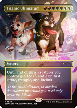 PRESALE MTG Secret Lair : Dogs Are Better Than Cats FOIL - Image 4