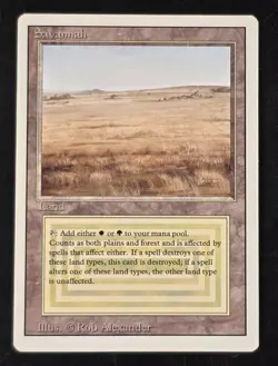Savannah Revised Edition Regular HP Magic The Gathering MTG RARE Ships FAST - Image 1