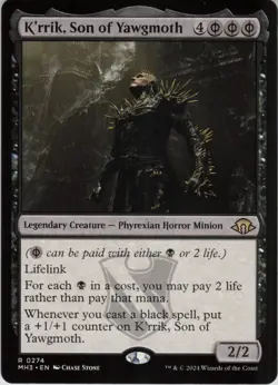 K'rrik, Son of Yawgmoth R Modern Horizons 3 274 NM - Image 1