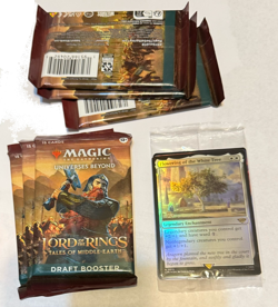 MTG LORD OF THE RINGS TALES OF THE MIDDLE-EARTH PRERELEASE PACK/KIT Open Box - Image 2