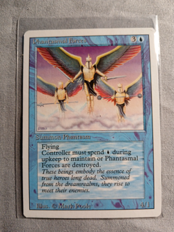 Phantasmal Forces NM 3rd Edition Core (Revised) MTG Magic the Gathering - Image 1