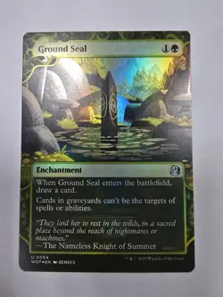 Ground Seal Wilds of Eldraine: Enchanting Tales Foil Magic The Gathering - Image 1