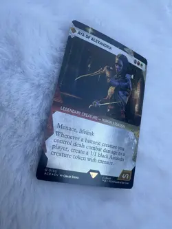 MTG Aya of Alexandria - Foil - Showcase, Universes Beyond: Assassin's Creed, Lig - Image 2