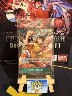 One Piece Card Game Monkey.D.Luffy Release Winner [op-16] Promo P-135 Sealed ENG - Image 1