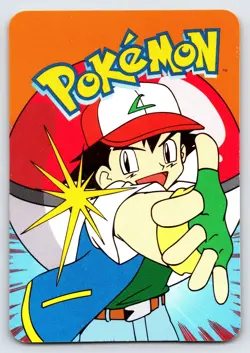 Machamp #068 2000 Pokemon Vending Prism Holo Sticker Card Authentic Nintendo Nm - Image 2