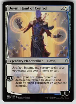 Dovin, Hand of Control Normal U War of the Spark 229 NM - Image 1