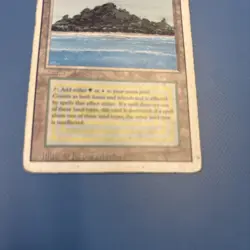 Magic: The Gathering Tropical Island Revised Edition Rare Land Regular English - Image 3