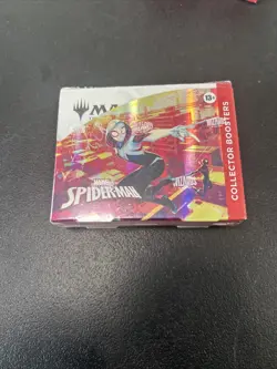 SHIPS TODAY! Marvel's Spider-Man Collector Booster Box Magic The Gathering - Image 1