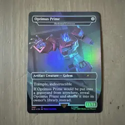 Optimus Prime - Darksteel Colossus #1081 Foil Secret Lair Drop MTG - Image 1