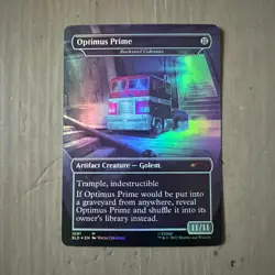 Optimus Prime - Darksteel Colossus #1081 Foil Secret Lair Drop MTG - Image 2