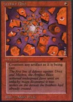 1x Artifact Blast Heavy Play MTG Magic - Kid Icarus - - Image 1