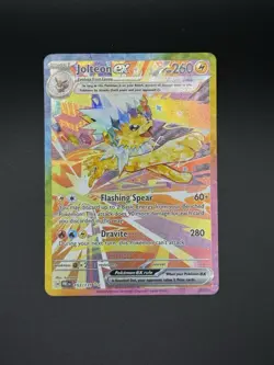Pokemon Jolteon EX 153/131 Prismatic Evolutions NM - Image 1