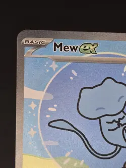 Pokemon SV Paldean Fates Mew ex Bubble 232/091 Special Illustration Rare ENGLISH - Image 3