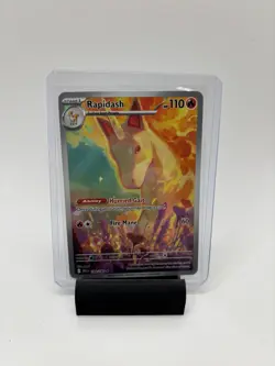 Rapidash 189/182 Sv10: Destined Rivals Holo Pokemon - Near Mint - Image 1