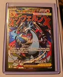 Pokemon Mega Charizard X ex 023 Mega Evolution Promo Holo *Not Sealed* - Image 1