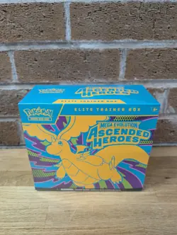 Pokemon TCG - Mega Evolutions Ascended Heroes Elite Trainer Box (ETB) - Image 1