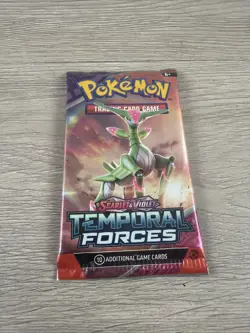 2 Packs Pokemon Scarlet & Violet Temporal Forces Booster Packs English - Image 4