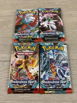 (Lot of 4) Pokemon ​Scarlet & Violet: Paradox Rift Booster Pack​​s 820650853999 - Image 1