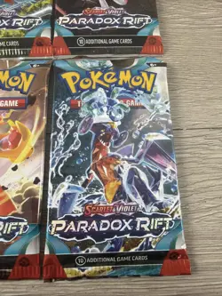(Lot of 4) Pokemon ​Scarlet & Violet: Paradox Rift Booster Pack​​s 820650853999 - Image 4
