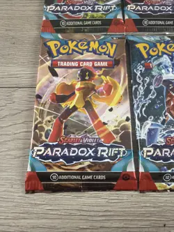 (Lot of 4) Pokemon ​Scarlet & Violet: Paradox Rift Booster Pack​​s 820650853999 - Image 5