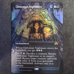 Chthonian Nightmare - Foil Borderless - Modern Horizons 3 (MTG) - Image 1