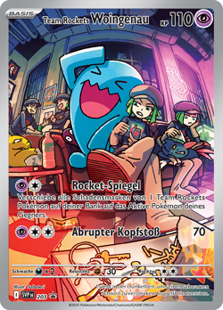 Pokemon Team Rockets Woingenau Promo SVP203 - Image 1