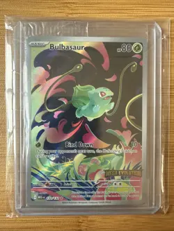 Bulbasaur 🔥 Stamped & Sealed! Pokemon Mega Evolution Promo 133/132 - NM! - Image 1
