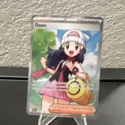 Pokemon Dawn 100/127 Platinum Ultra Rare Full Art Holo Trainer English - Image 1