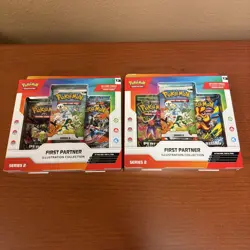 Pokemon Company First Partner Illustration Collection Series 2 Boxes x2 EN - Image 1