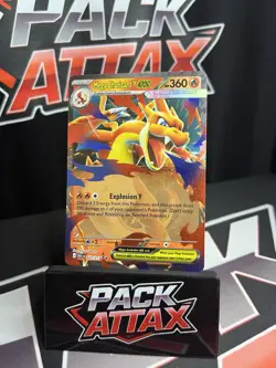 Pokemon TCG Ascended Heroes Mega Charizard Y ex 022/217 Double Rare Holo - Image 1